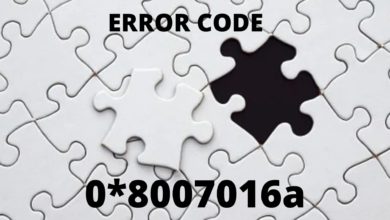 Photo of How to Fix error code 0x8007016a